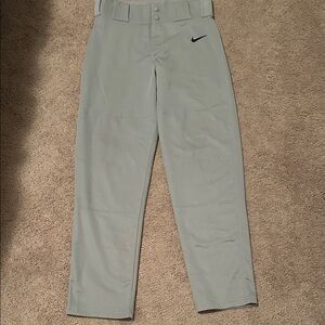 Nike youth Light Gray baseball pants